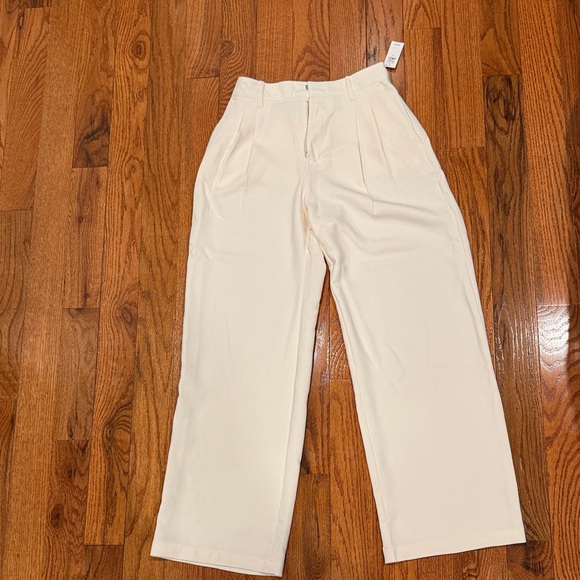 NWT Gap Easy Pant Birch White Trousers Women's Pants size 4 - Picture 4 of 5